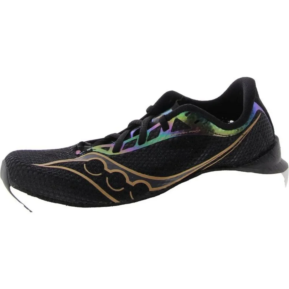 Saucony Womens Endorphin Pro 3 Black Fitness Running Shoes Sneakers Used